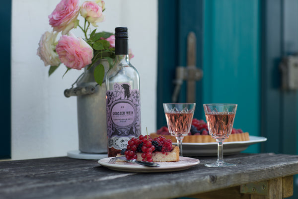 Beerentorte zum Gemischter Satz Rosé © Ian Ehm