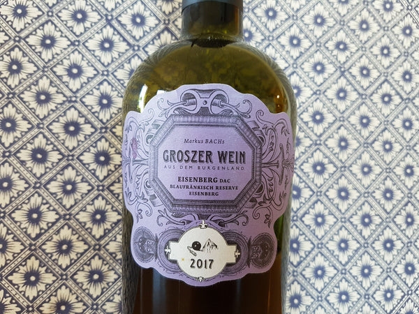 Weinverkostung Groszer Wein Eisenberg DAC Reserve 2017